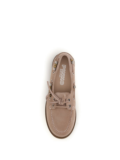 Loafers Grace Suede Rose
