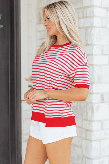Threaded Pear Emery Half Sleeve T Shirt