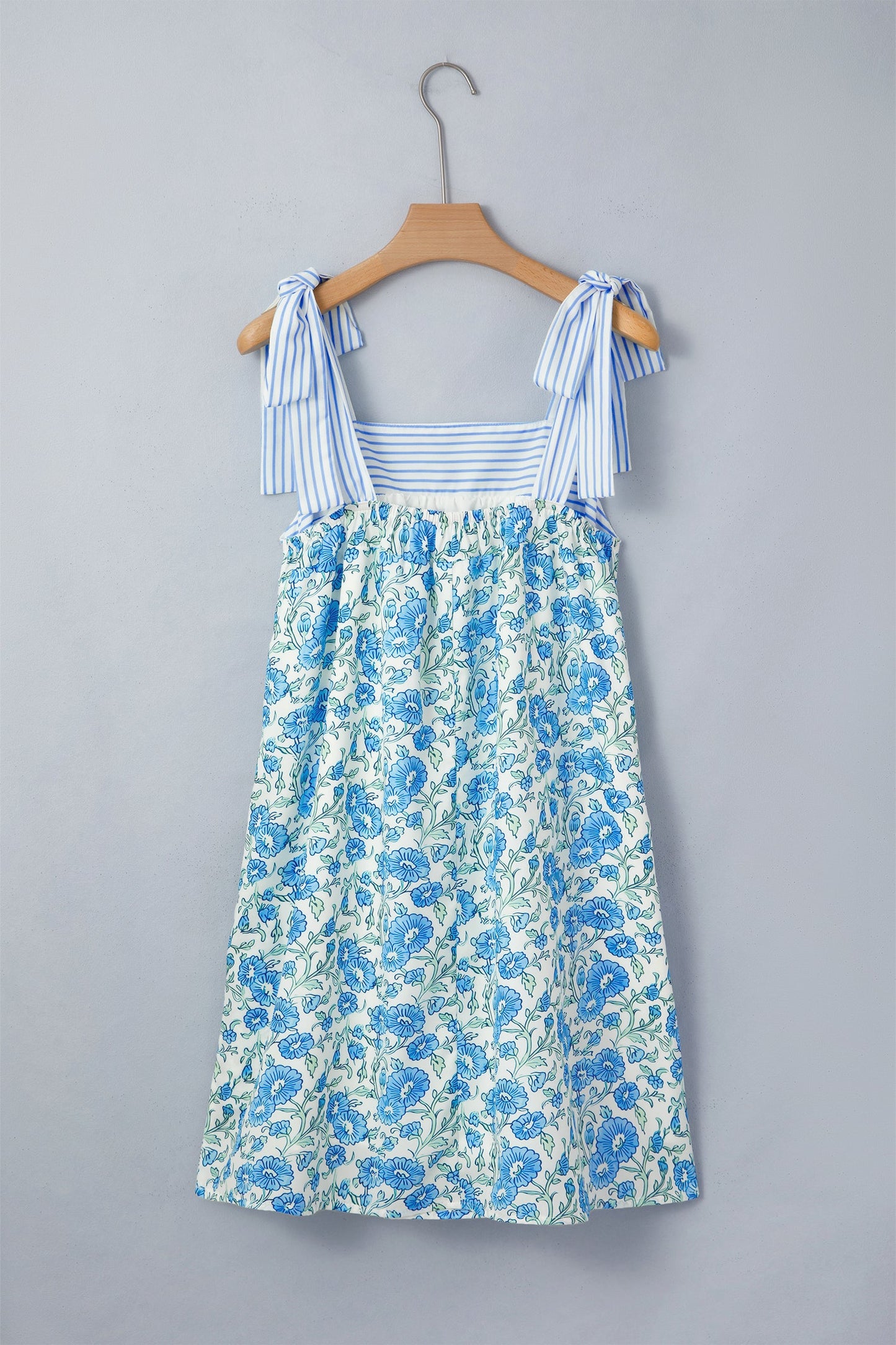 Threaded Pear Estelle Knot Straps Mini Dress