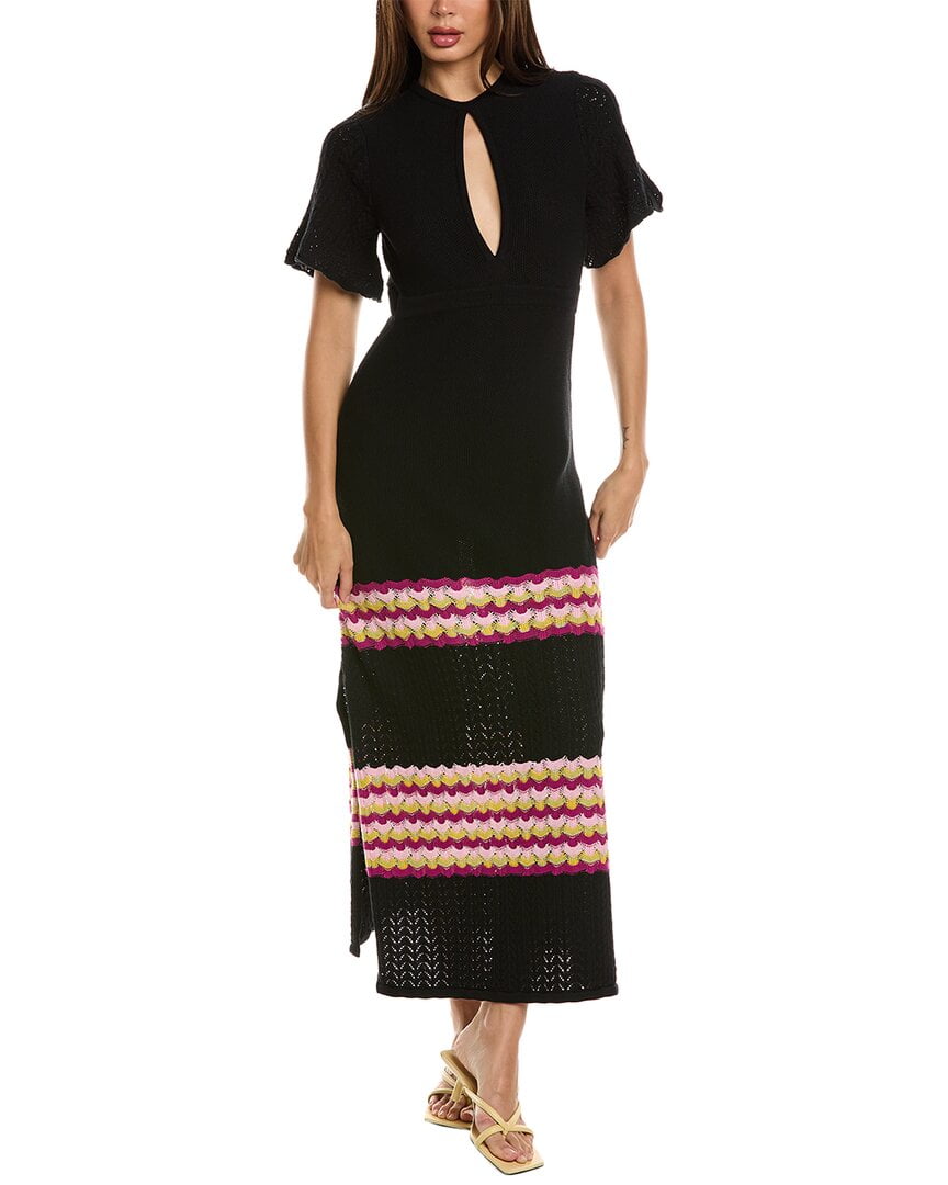 BKMCR-BLACK MULTI CROCHET-