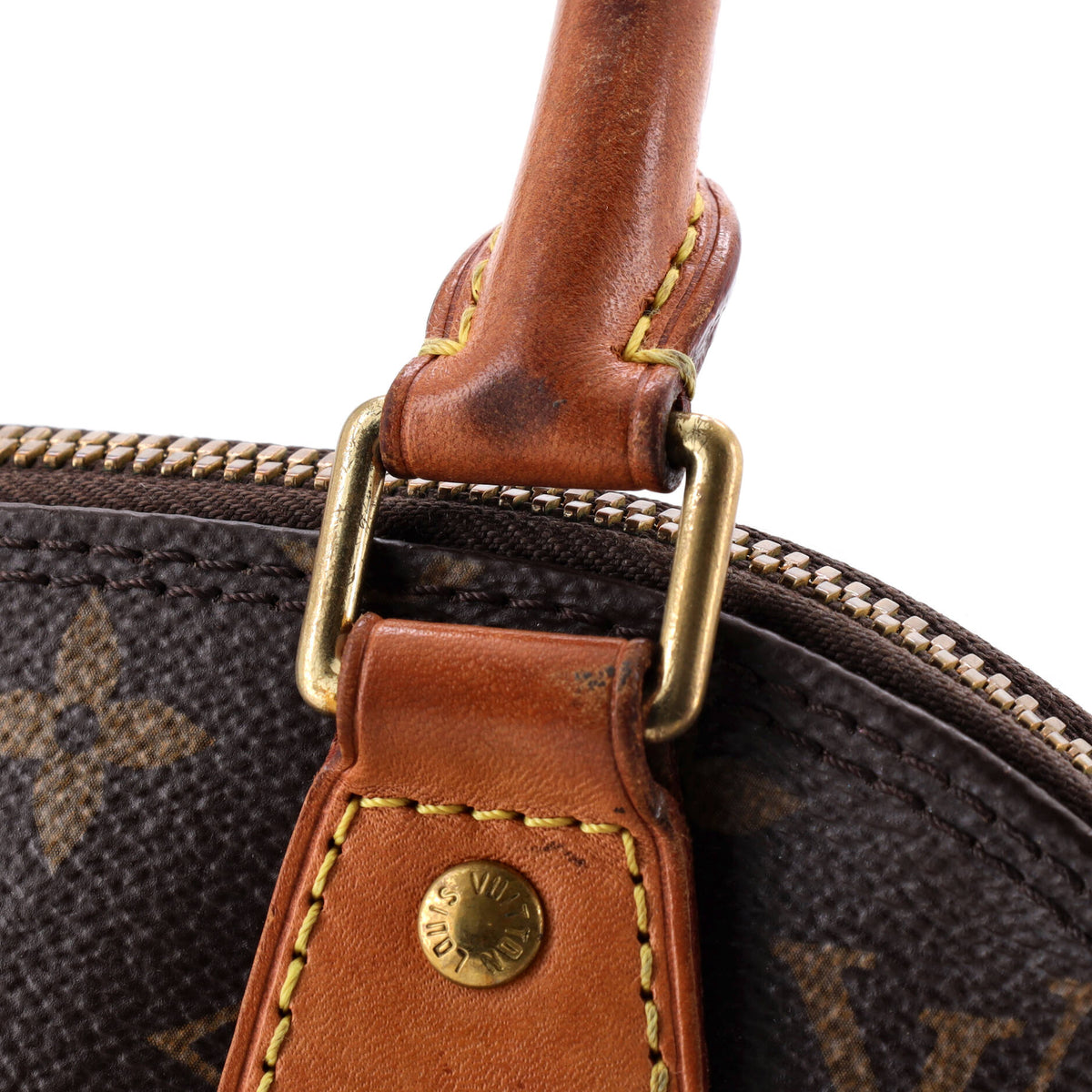 Alma Handbag Monogram Canvas BB