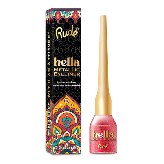 RUDE Hella Metallic Eyeliner - Garnet by Avera Group