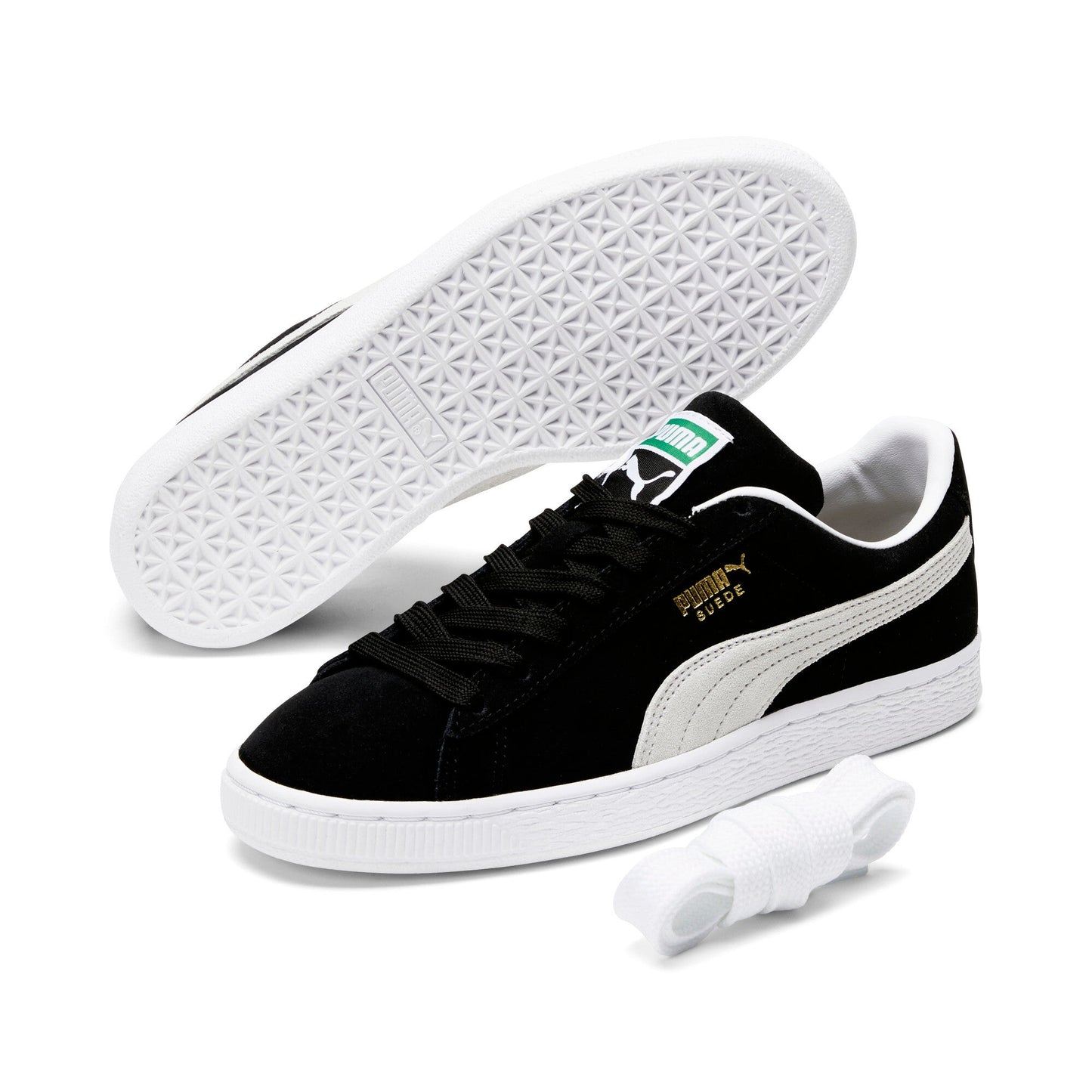 Puma Womens Suede Classic XXI Black White