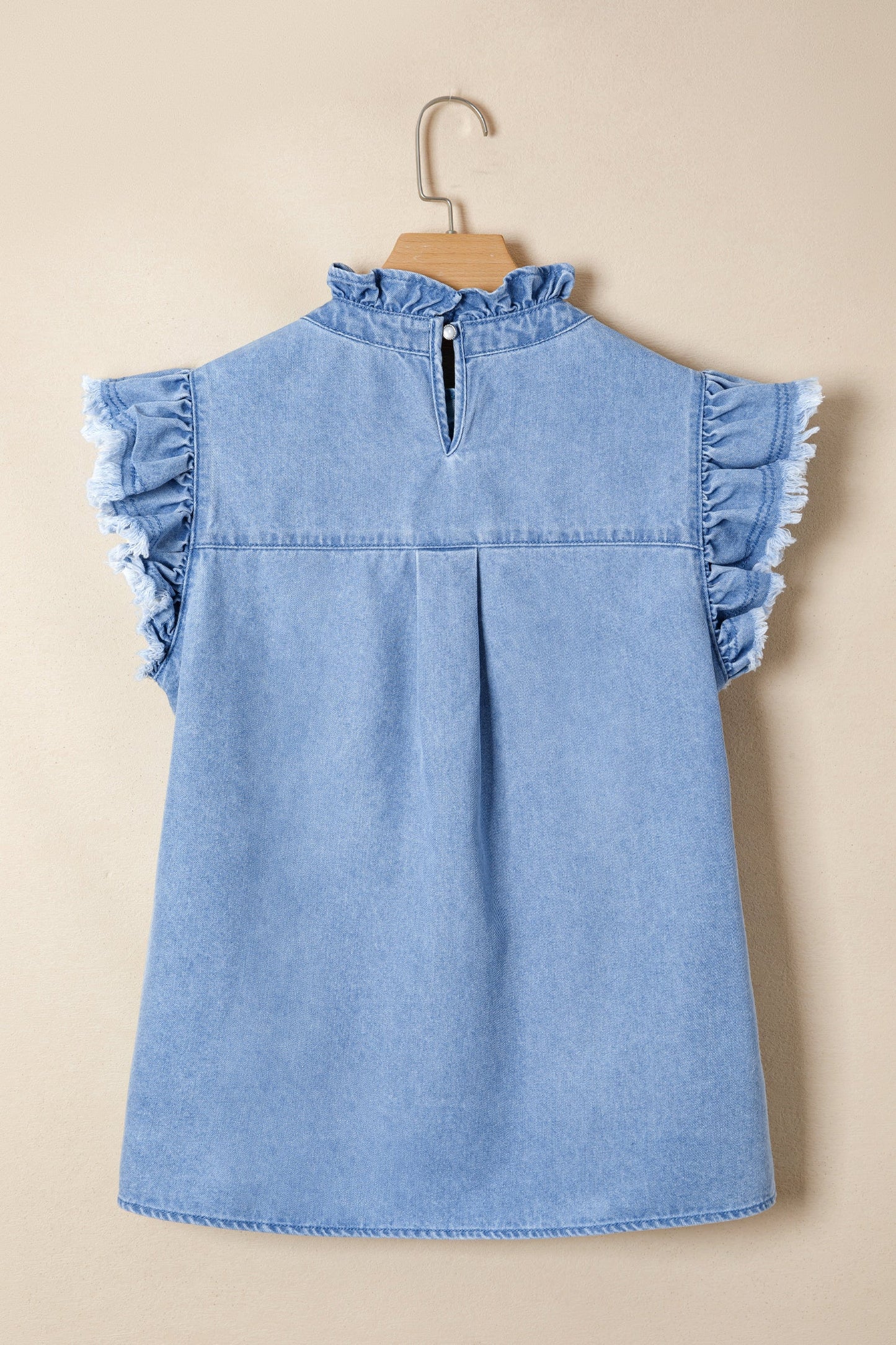 Threaded Pear Finley Flutter Sleeve Top