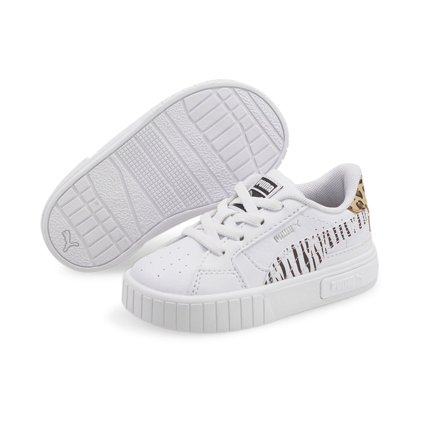 Puma Toddlers Cali White/Black