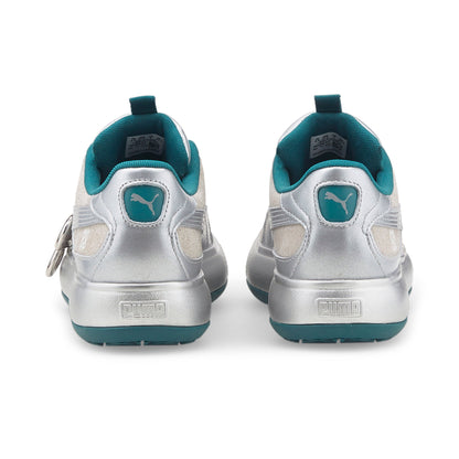 Puma Women's Pronounce X Suede Mayu 2 'Silver Ultra Violet' Sneakers