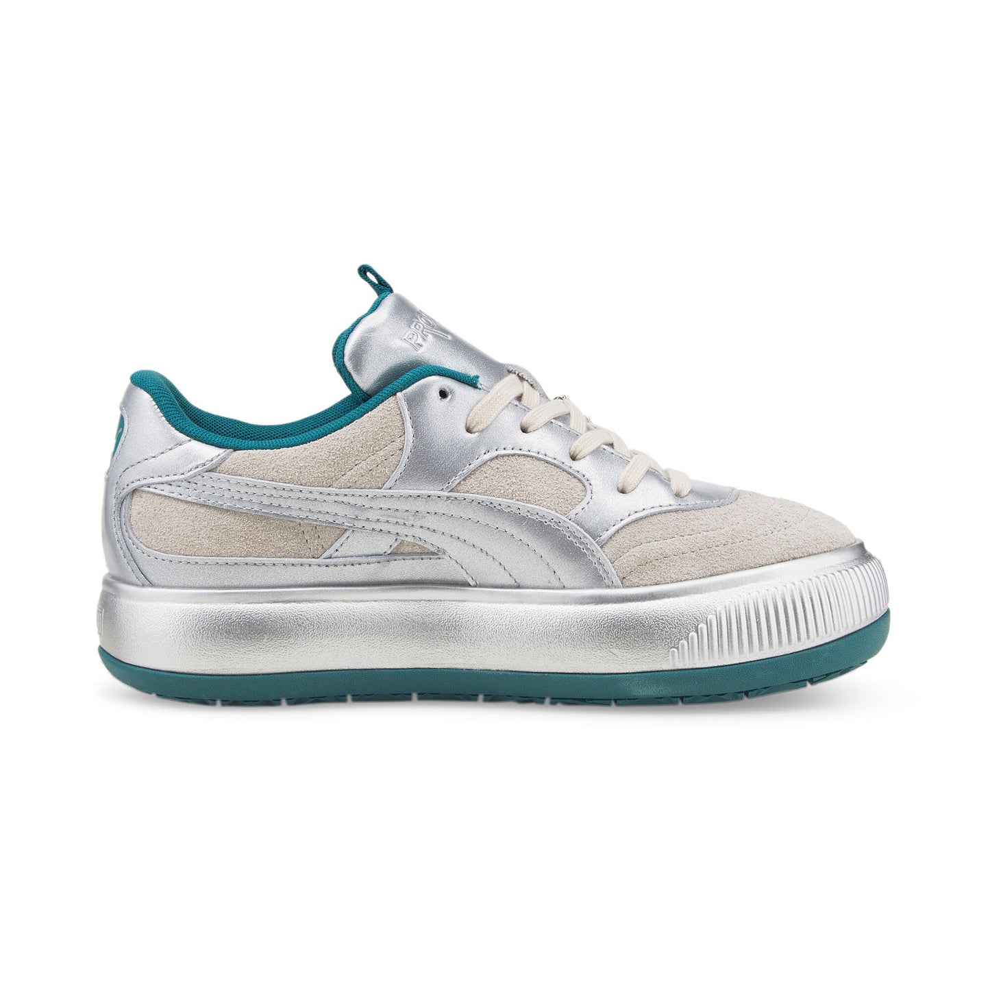 Puma Women's Pronounce X Suede Mayu 2 'Silver Ultra Violet' Sneakers