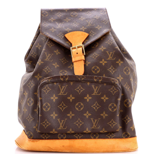Vintage Montsouris Backpack Monogram Canvas GM