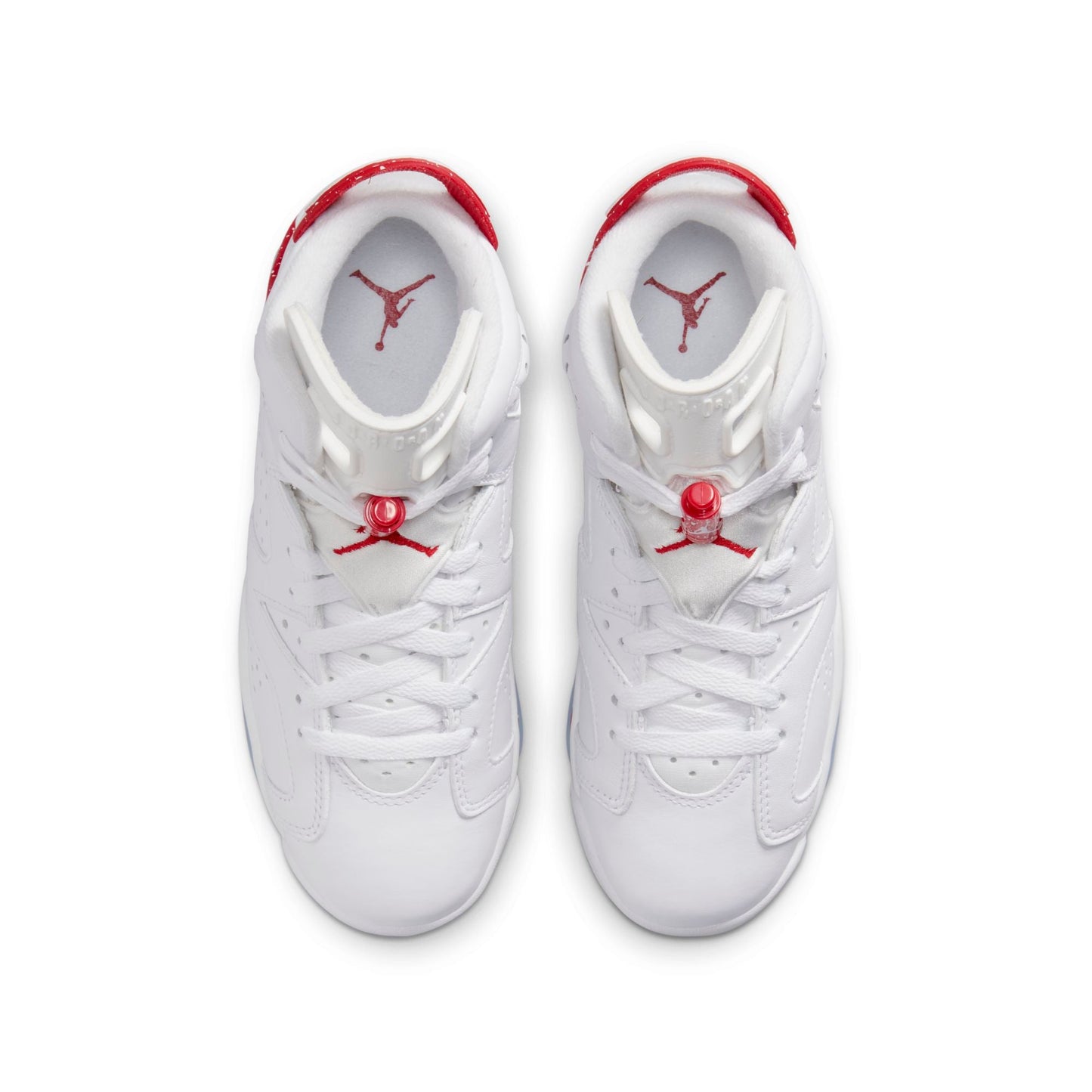 Air Jordan Youth Retro 6 Gs 'Red Oreo' Sneakers