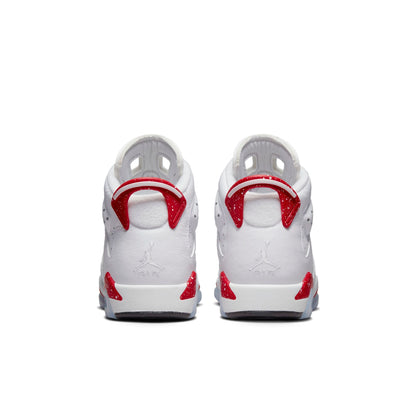 Air Jordan Youth Retro 6 Gs 'Red Oreo' Sneakers