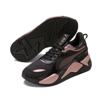 Puma Womens RS X Black Rose Gold
