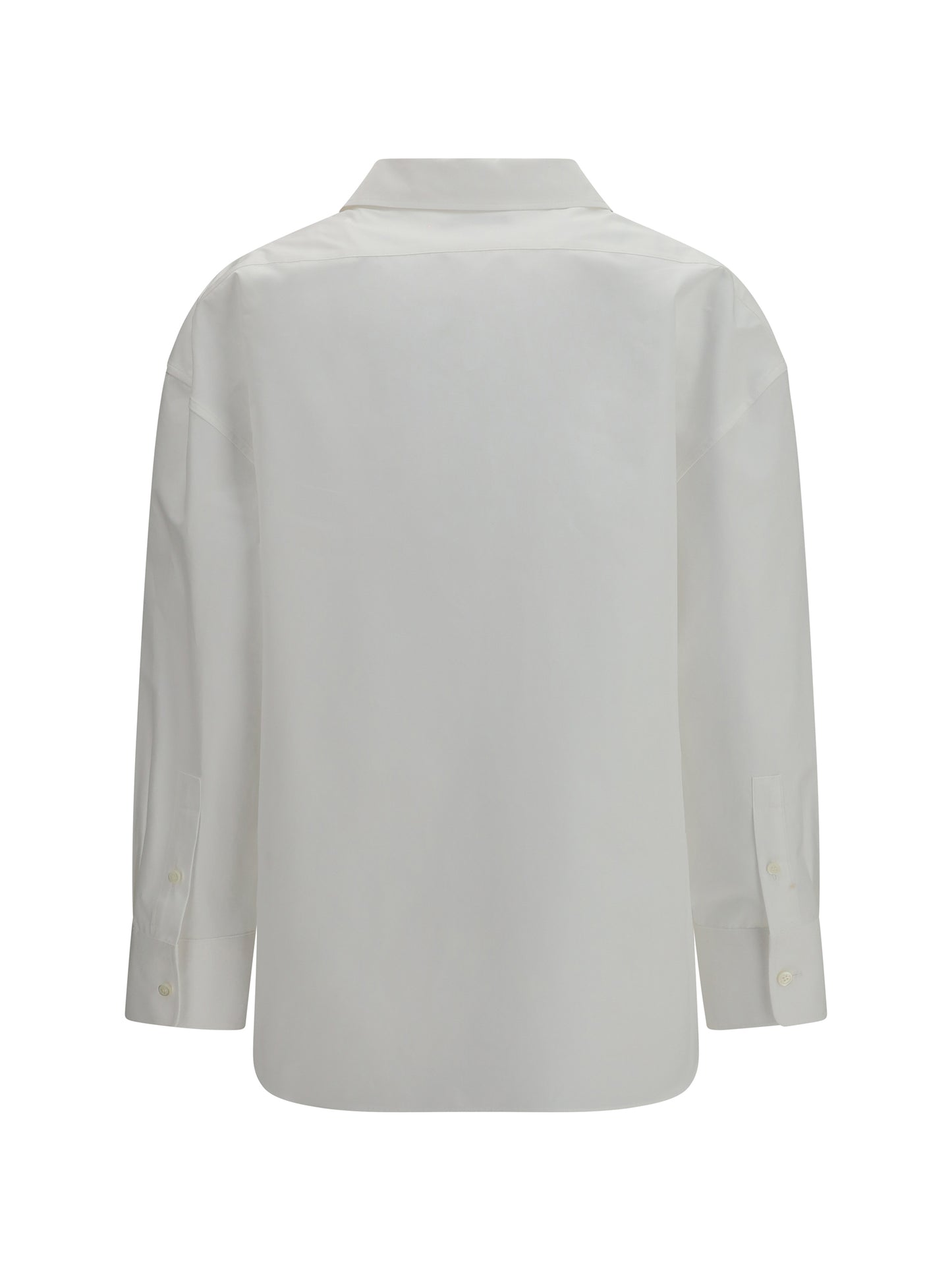 Cotton Poplin Shirt White