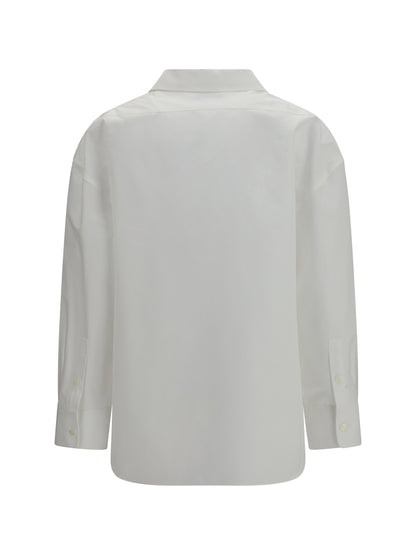 Cotton Poplin Shirt White
