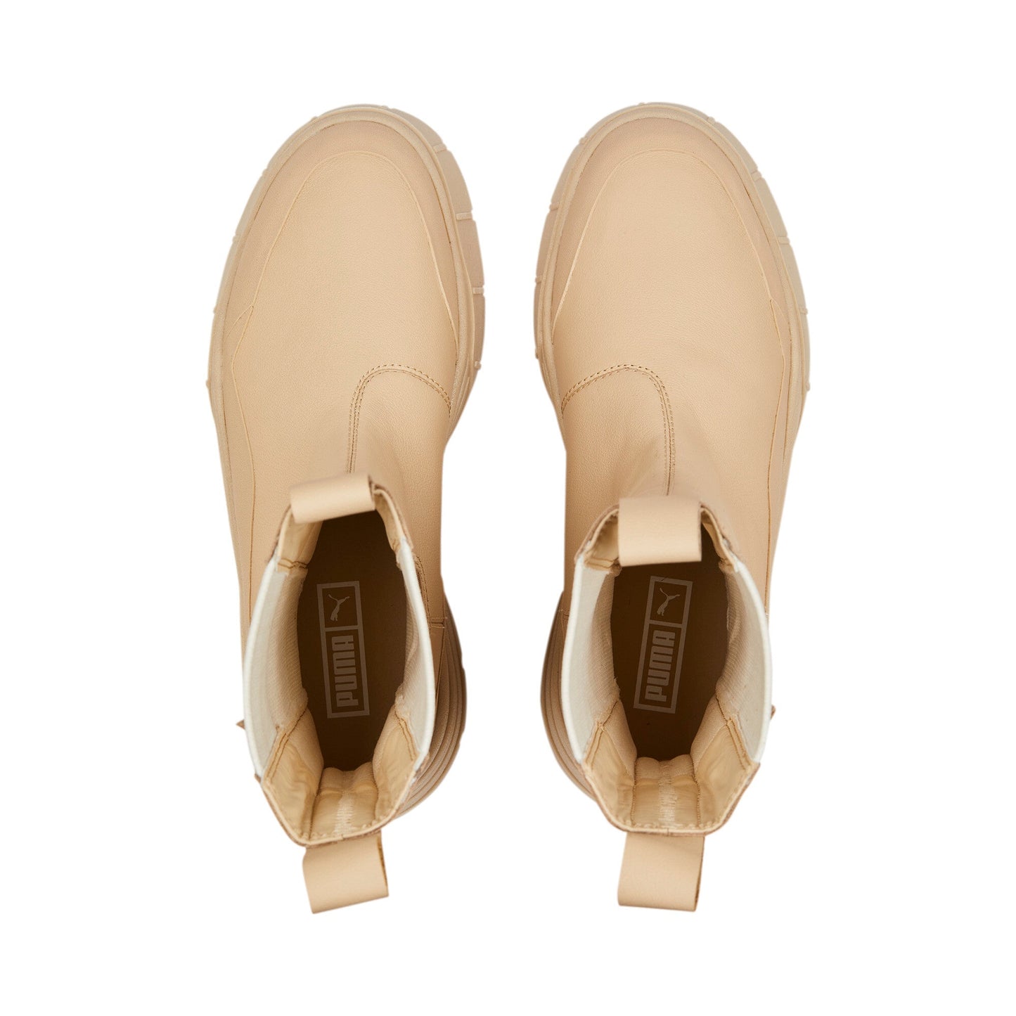 Puma Womens Mayze Stack Chelsea Boot Light Sand