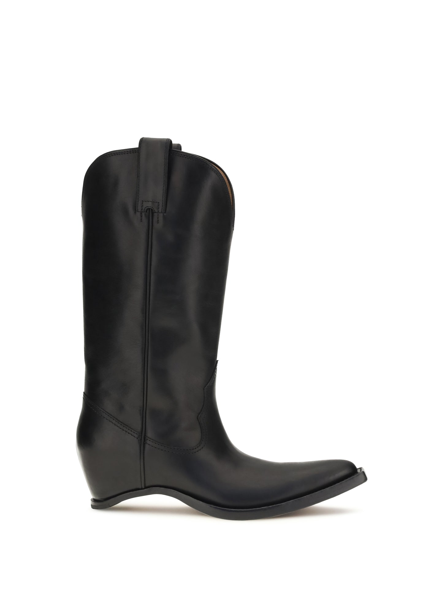 Boots High-Top Texan Black