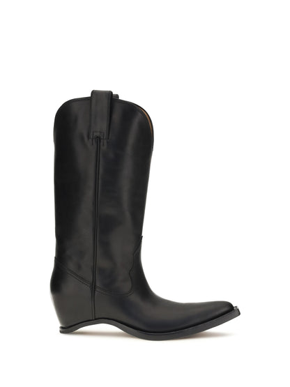 Boots High-Top Texan Black