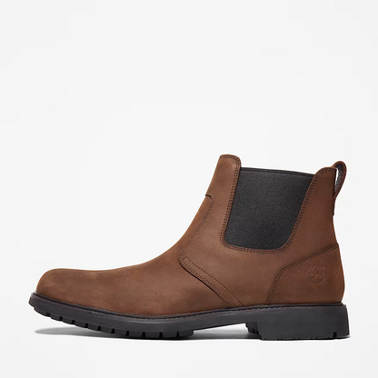 Timberland Stormbucks Waterproof Chelsea Men's Boots — Brown Leather