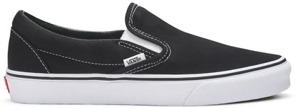[vn000eyeblk] Mens Vans Ua Classic Slip-on Black - Black/white