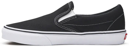 [vn000eyeblk] Mens Vans Ua Classic Slip-on Black - Black/white