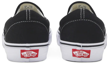 [vn000eyeblk] Mens Vans Ua Classic Slip-on Black - Black/white