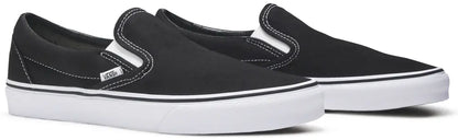 [vn000eyeblk] Mens Vans Ua Classic Slip-on Black - Black/white