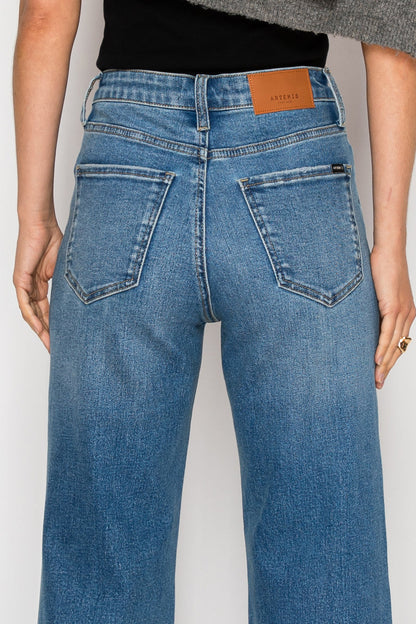 Reese Tummy Control Relaxed High Rise Palazzo Jeans