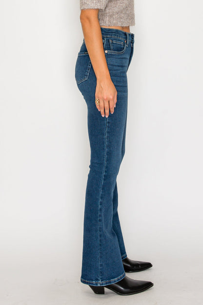 Tummy Control High Rise Bootcut Jeans