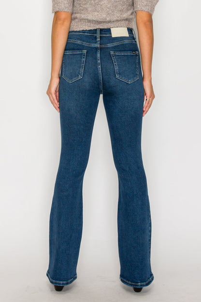 Tummy Control High Rise Bootcut Jeans