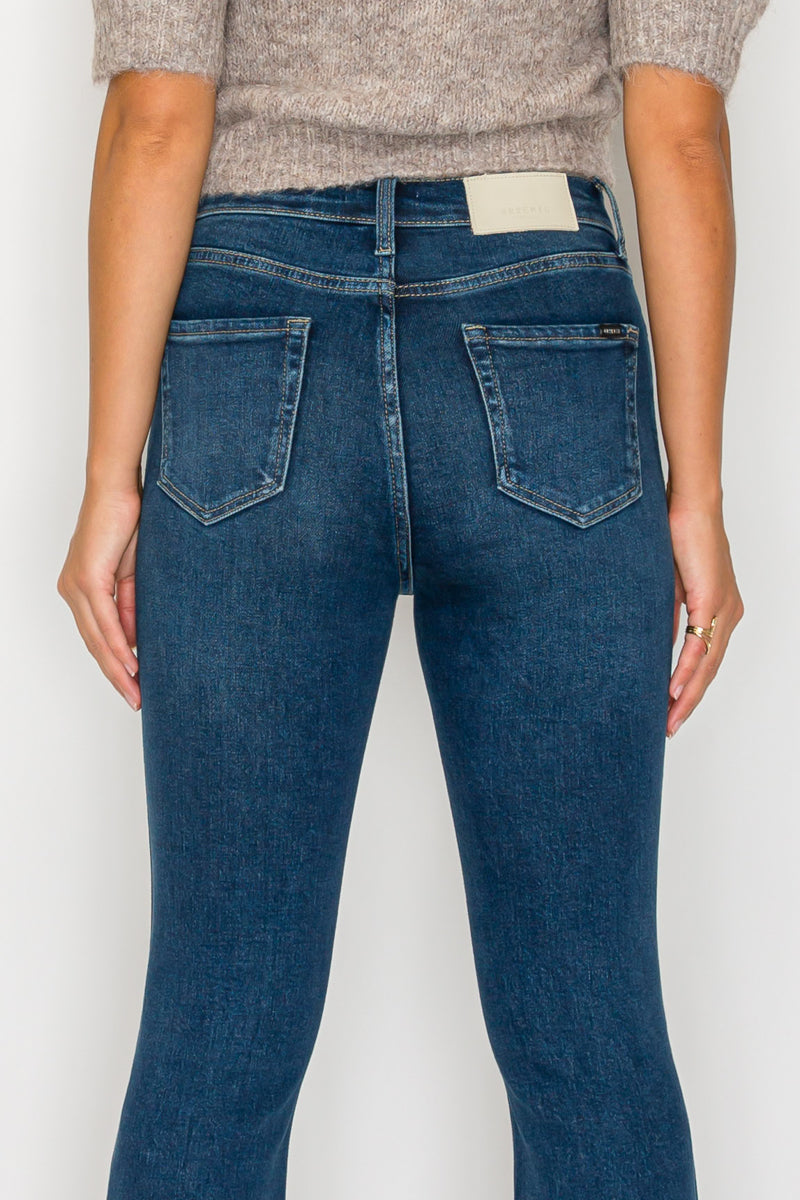Tummy Control High Rise Bootcut Jeans