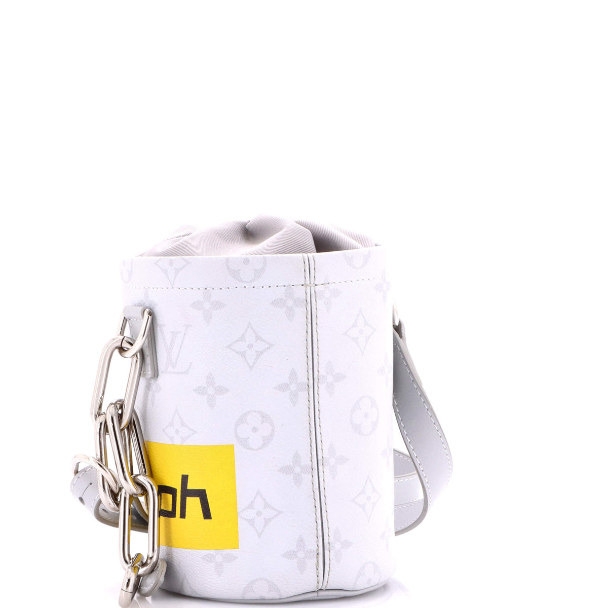 Chalk Nano Bag Limited Edition Logo Story Monogram Canvas
