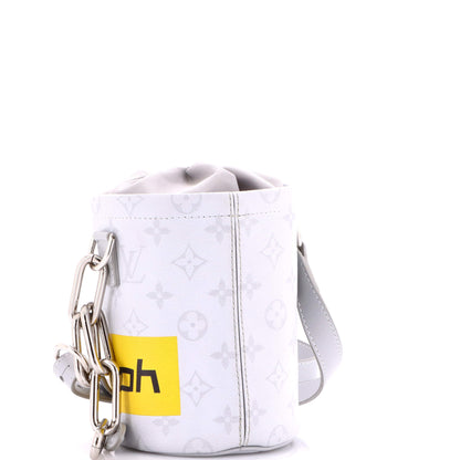 Chalk Nano Bag Limited Edition Logo Story Monogram Canvas