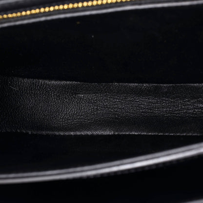 Triomphe Besace Clea Chain Flap Bag Leather