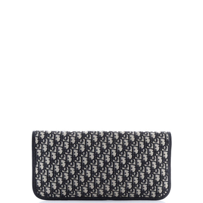 Fold Over Clutch Oblique Canvas