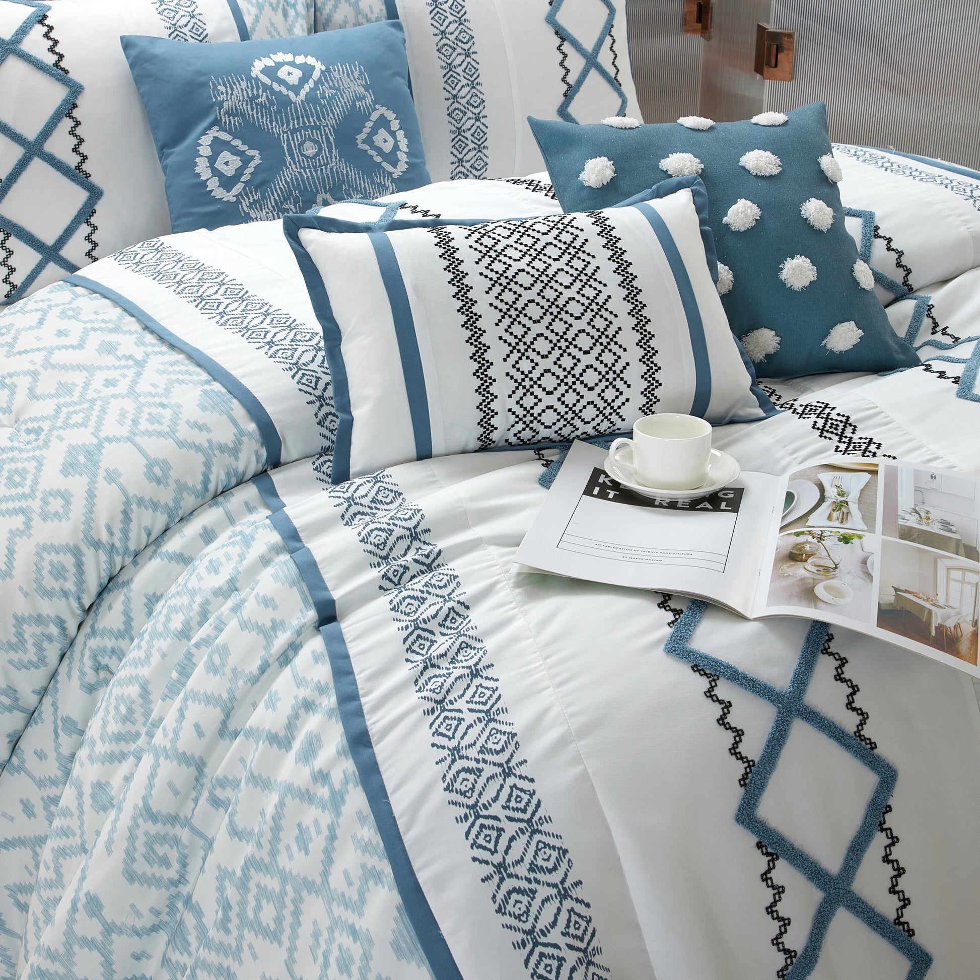 Blue-