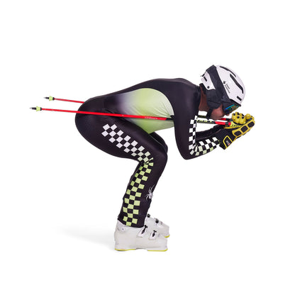 Spyder Men's World Cup Dh - Lime Ice