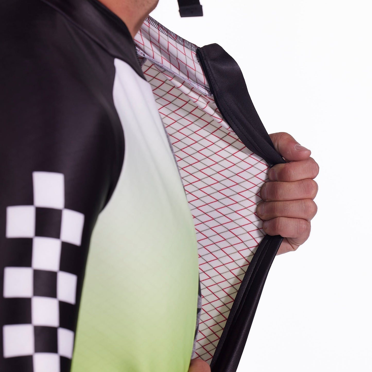 Spyder Men's World Cup Dh - Lime Ice