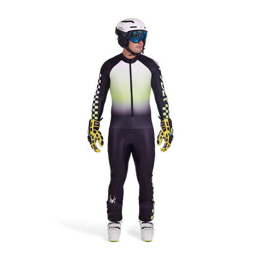 Spyder Men's World Cup Dh - Lime Ice