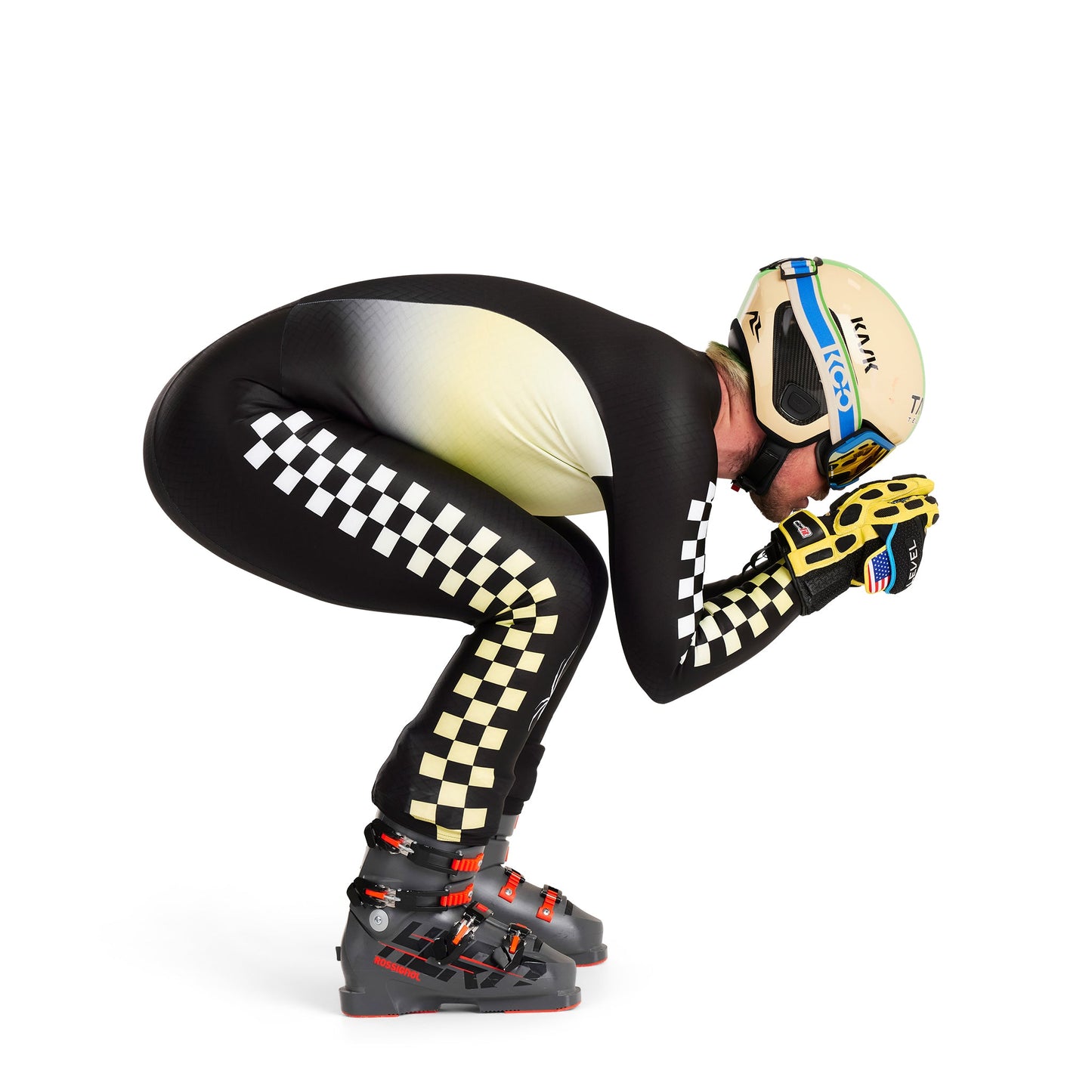 Spyder Men's World Cup Dh - Lime Ice