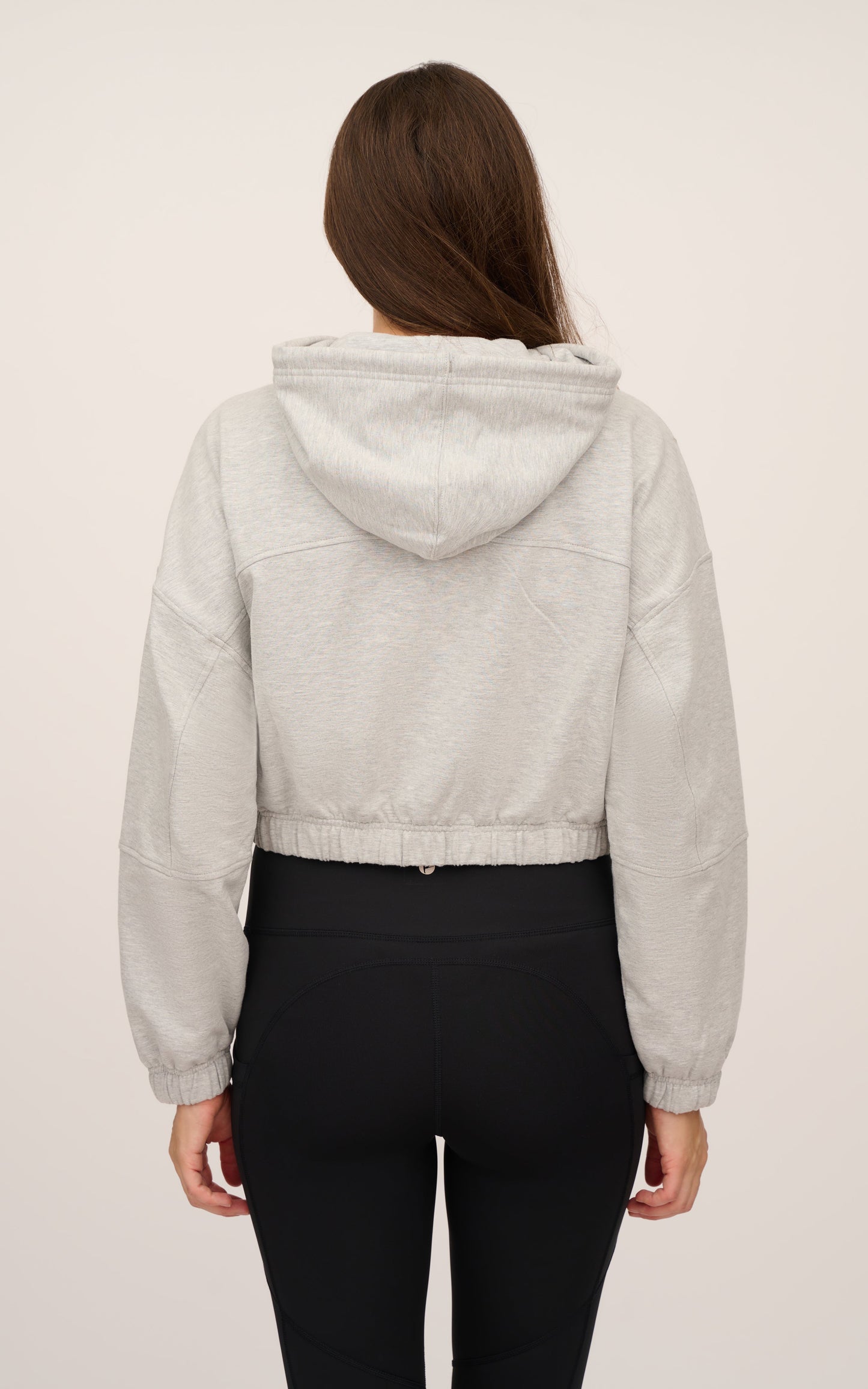 Cloud Plush Zip Front Hoodie