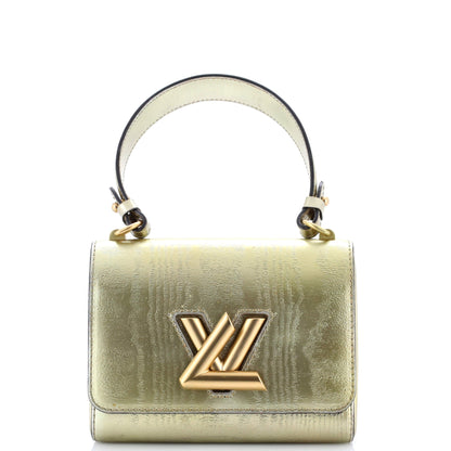 Twist Handbag Gravity Gold Calfskin PM