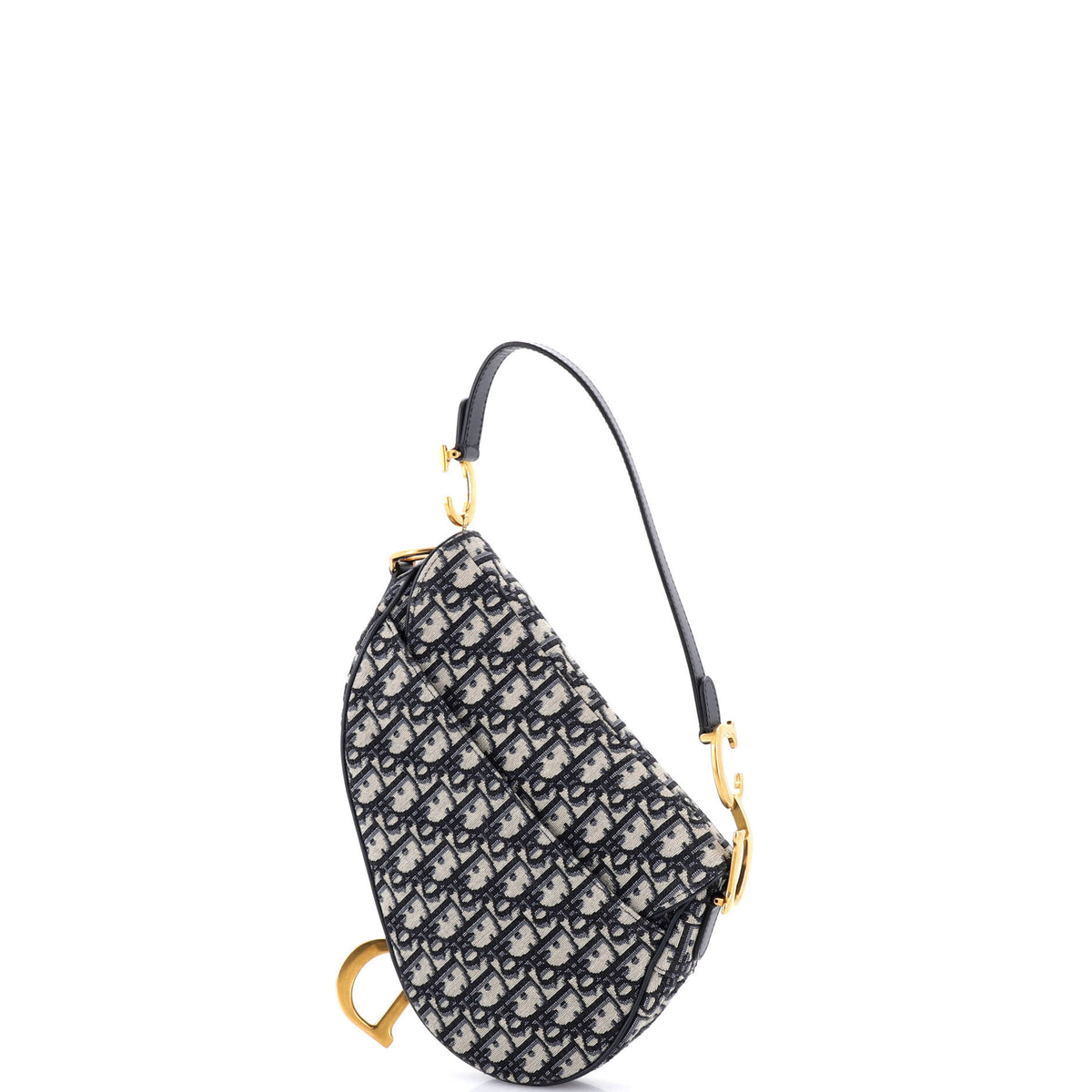 Saddle Handbag Oblique Canvas Medium