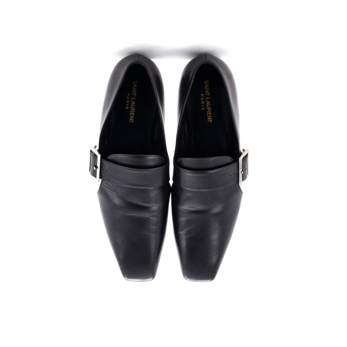 Women's Tristan Buckle Loafers Leather