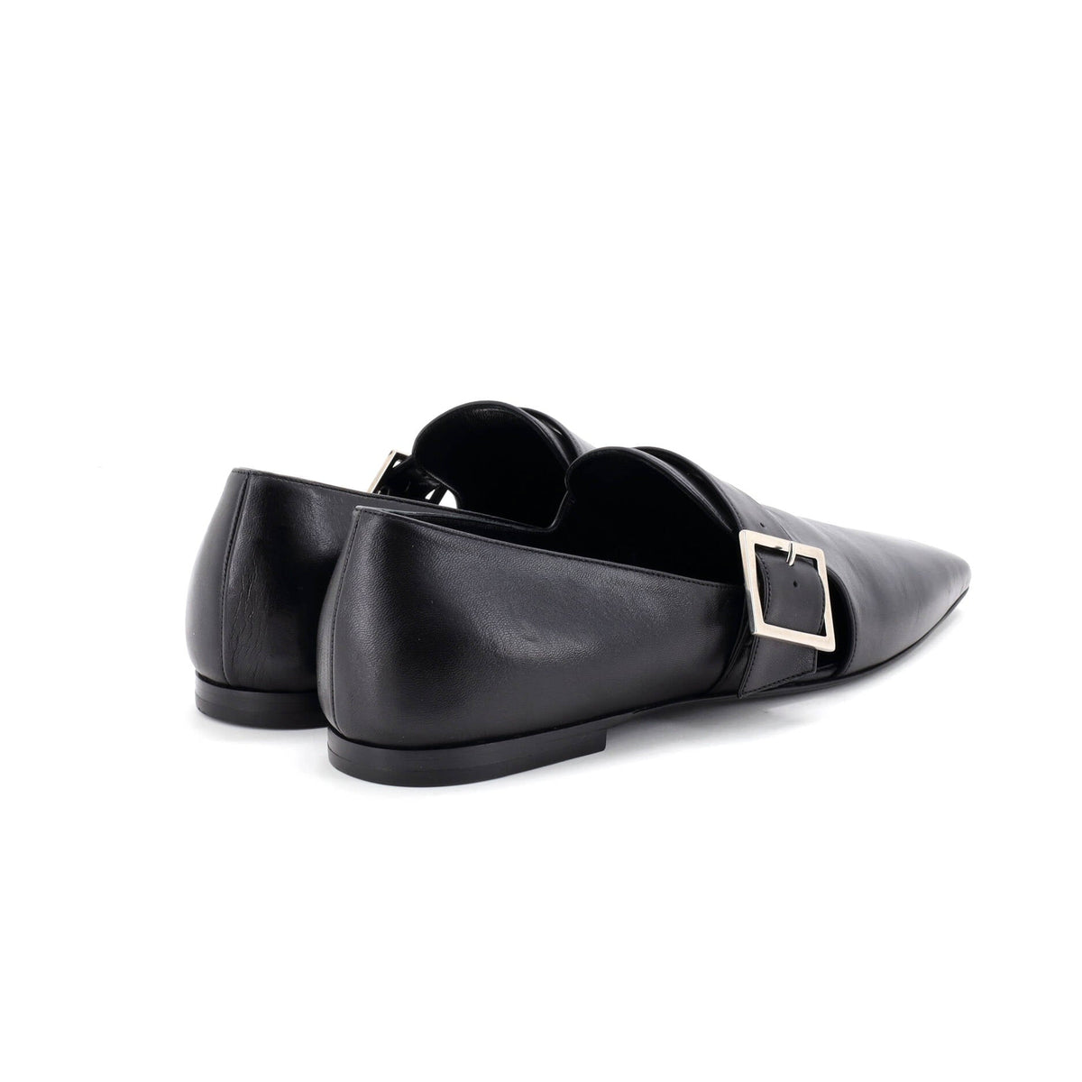 Women's Tristan Buckle Loafers Leather