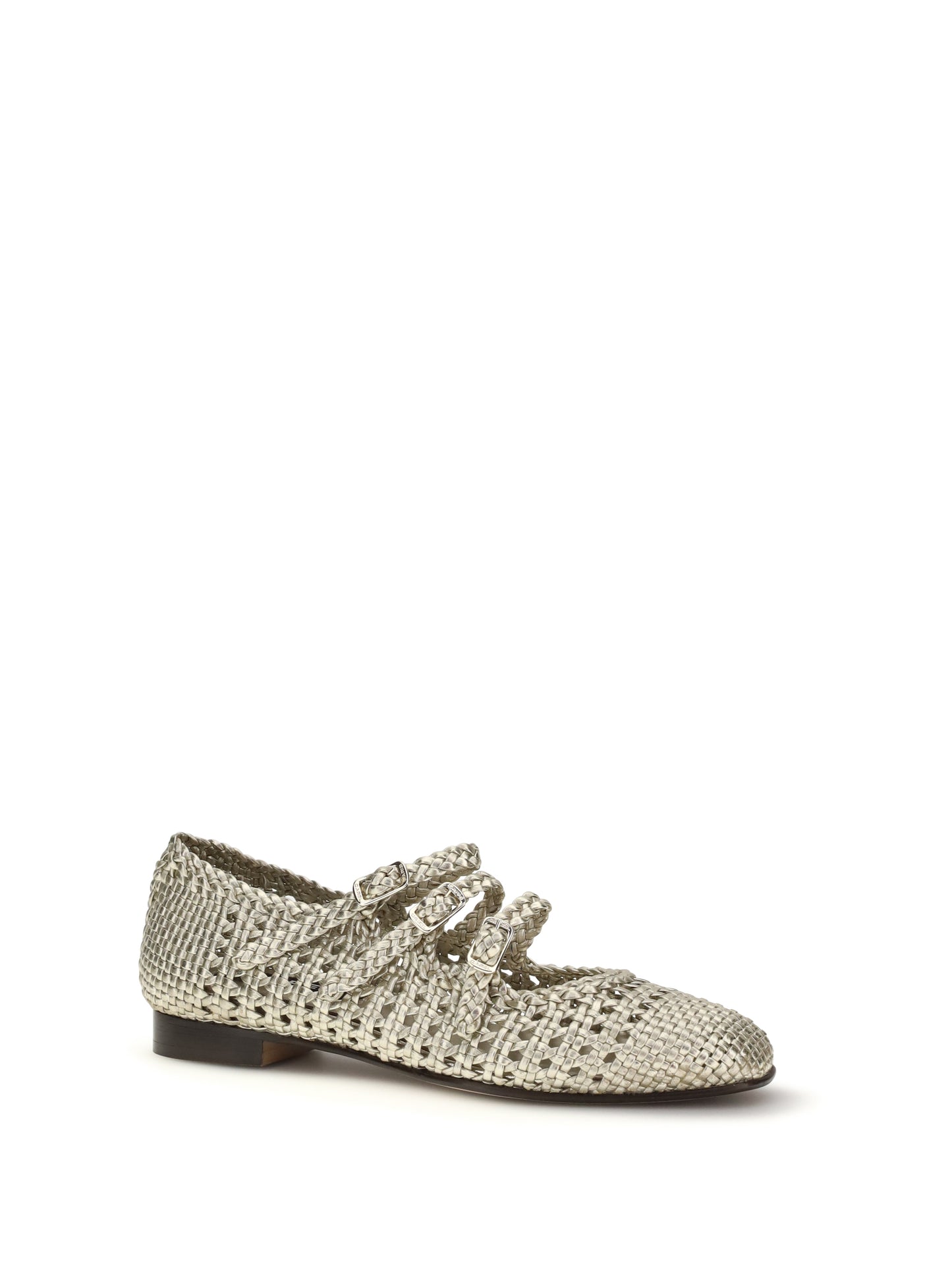 Ballerina Flats Ariana Platinum
