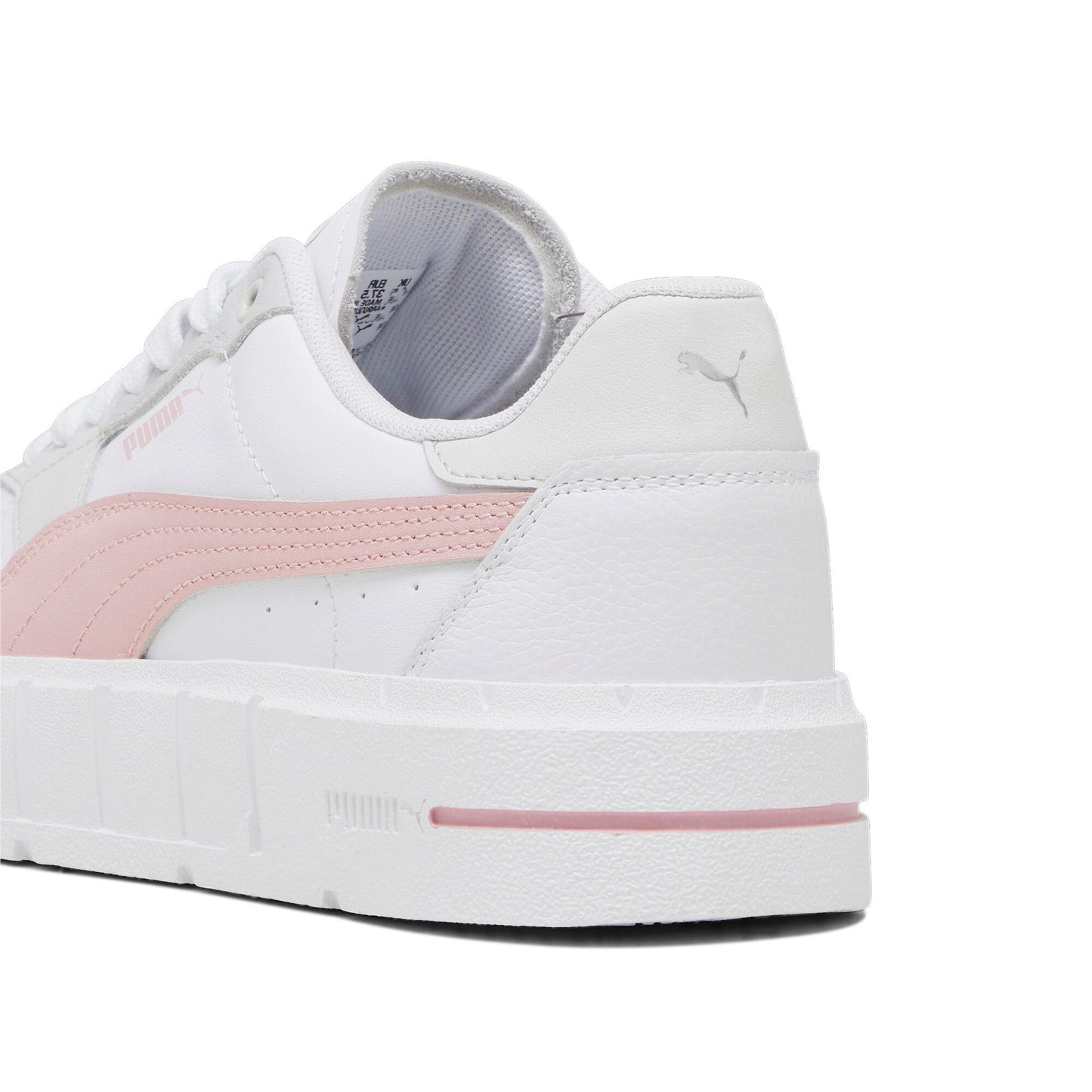 Puma Womens Cali Court Leather White/Pink