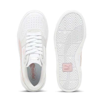 Puma Womens Cali Court Leather White/Pink