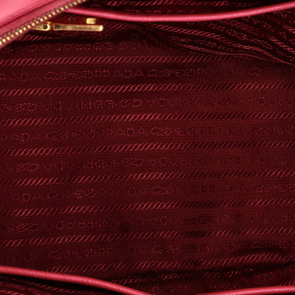 Double Zip Lux Tote Saffiano Leather Medium