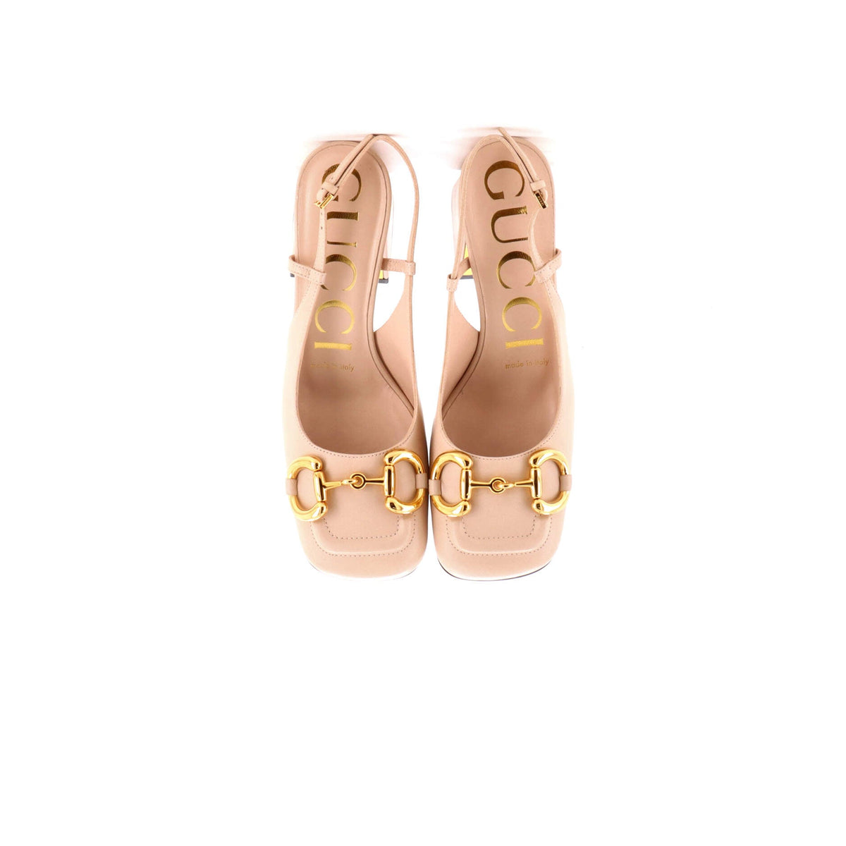 Women's Horsebit Slingback Pumps Leather