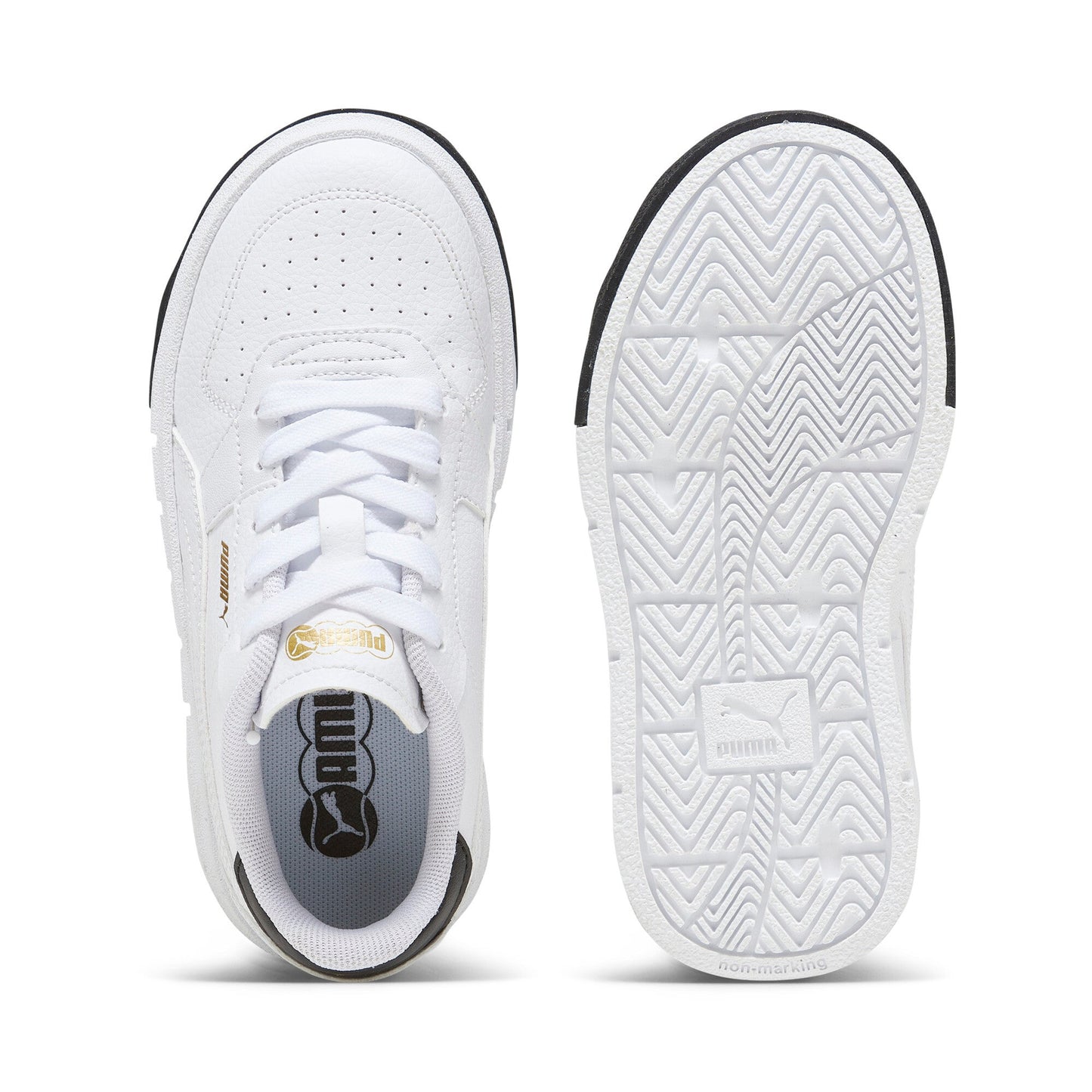 Puma Preschool Cali Court Leather White/Black