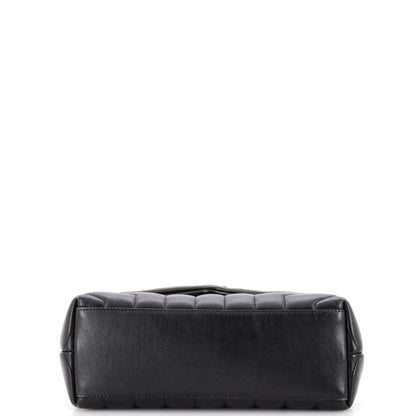 Loulou Shoulder Bag Matelasse Chevron Leather Small